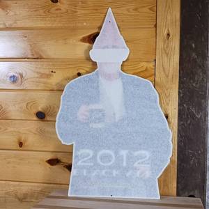 lot 151 image: Sealed with protective paper � 2012 Black Ale Point Brewery � Brand New � 29 inches tall