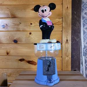 lot 161 image: Mickey Mouse Coin Operated Gumball Machine � In Original Box - 60th Anniversary Edition