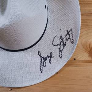 Authentic George Strait Autographed Cowboy Hat