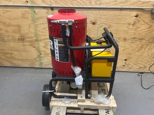 lot 3 image: NorthStar Portable Electric Wet Steam and Hot Water Pressure Washer Add-On Unit, 4000 PSI, 4 GPM, 115 Volts MSRP $2,499.99