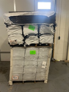 lot 18 image: TAMKO Lot of 21 Bundles of- CoolRidge 14 in. x 4 ft. Black Polypropylene Sectional Ridge Vent with Internal Filter- Retail Value of $2,793