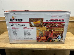 lot 27 image: Mr. Heater MH40NG 40,000 BTUHR Workshop Heater