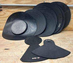 lot 31 image: Drum Pads Drum Damper lot of 9