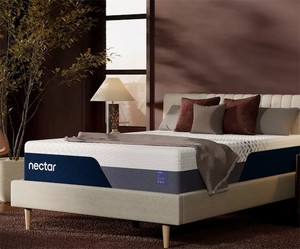 lot 1 image: Nectar 13 Premier Memory Foam Mattress- Queen