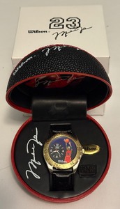 lot 11 image: Michael Jordan Vintage Wilson Watch - New In Box w Tags, Basketball (2)