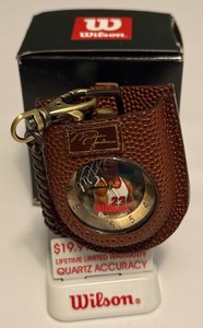lot 15 image: Michael Jordan Vintage Wilson Pocket Watch - New In Box w Tags, Basketball