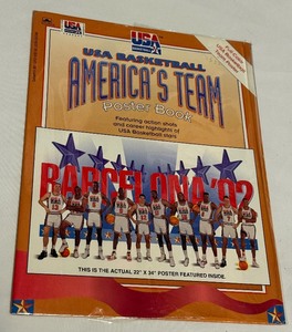 lot 31 image: USA Basketball Americas Team Poster Book
