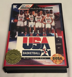 lot 34 image: Team USA Basketball 1992 Sega Video Game