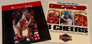 lot 56 image: Michael Jordan Chicago Sun-Times A Salute to Michael Jordan Program
