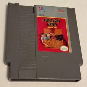 lot 66 image: Jordan vs. Bird One on One Nintendo Basketball Video Game