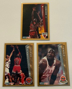 lot 68A image: 4 Card Michael Jordan Basketball Card Lot - #5
