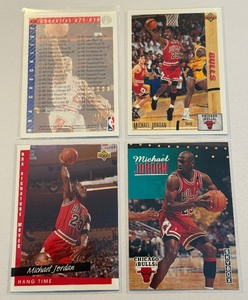 lot 70A image: 4 Card Michael Jordan Basketball Card Lot - #7