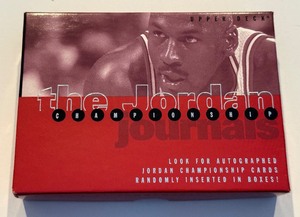 lot 32A image: The Jordan Championship 1997 Upper Deck Oversized Card Set - Michael Jordan