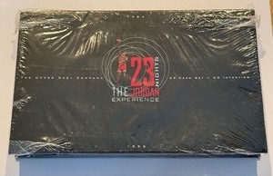 lot 36A image: Michael Jordan 23 Nights The Jordan Experience Upper Deck 23 Cards  CD Set - NEW
