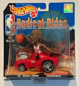 lot 77 image: Michael Jordan Hot Wheel Radical Rides Die Cast Hot Rod by Mattel