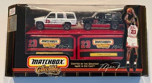 lot 78 image: Michael Jordan Matchbox Collectibles Die-Cast SUVs Limited Edition