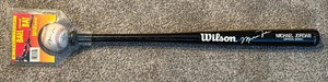 lot 87 image: Michael Jordan Baseball Bat and Ball by Wilson