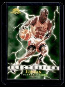 lot 11A image: Michael Jordan Electrified 1996 Skybox #278 Basketball Card