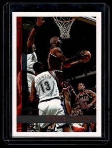 lot 47A image: Michael Jordan 1997 Topps #123 Basketball Card