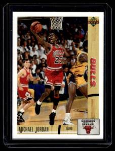 lot 57A image: Michael Jordan 1991-92 Upper Deck #44 Basketball Card