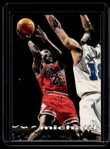 lot 78A image: Michael Jordan 1993-94 Topps Stadium Club #169 Basketball Card