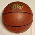 Scottie Pippen Signed Basketball With JSA COA Spalding Official Ultimate Stern Ball Chicago Bulls