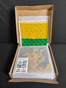 lot 4 image: 6-Piece Liquid Sensory Tile Set - Kids Floor Mat (6PTILC01)