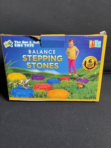 lot 30 image: 6x The One & Only Kids Toys Balance Stepping Stones - 6-Piece Set