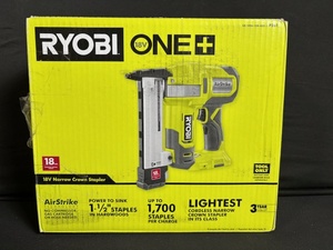 Ryobi ONE+ 18V AirStrike Narrow Crown Stapler P361