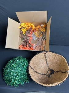 lot 49 image: Ivydale Artificial Balcony Planter - 3 Mix