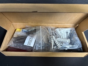 lot 54 image: Roses Rustic Floating Shelf Brackets 1.5 in - 6 pcs