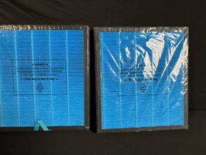 lot 63 image: 2x Fil-fresh Vital 100S Filter Replacement for Levoit - Blue