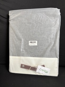 lot 71 image: Bagnizer Large Toy Box Chest Gray & White - Kids Storage