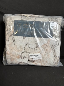 lot 89 image: JC Area Rug - BeigeGray Abstract Pattern