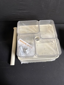 lot 93 image: MUKAI 3-Tier Rotating Serving Tray with 8 Removable Compartments