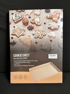 lot 114 image: Cookie Sheet 45x32.5x3 cm - Carbon Steel, Nonstick Coating, No PFOA