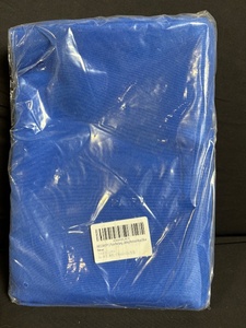 lot 154 image: 2-Pack ABCCANOPY Royal Blue Tablecloths 60 x 120 in