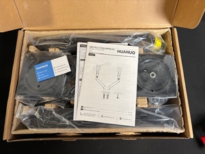 lot 170 image: HUANUO B07X262MRK Dual Monitor Stand - 13-40 inch, 2 Monitors