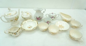 lot 291 image: Vintage China and Porcelain Sets