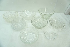 lot 293 image: Vintage Anchor Hocking, Fostoria Crystal, Mikasa and More