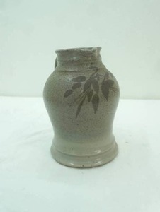 lot 311 image: Vintage Decorated stoneware pitcher, 9 x7
