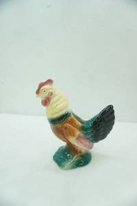 lot 617 image: Vintage Royal Copley Rooster Planter