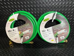 lot 31 image: Green Thumb FeatherLite Universal Leader Hose - 10 ft, 58 in. Dia., Drinking Water Safe