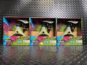 lot 33 image: GreenThumb Impulse Lawn & Garden Sprinkler - 86 ft dia - 3-Pack - Medium Duty