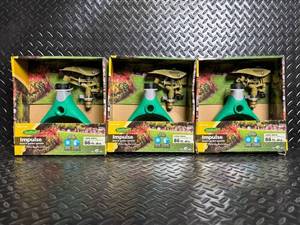 lot 34 image: GreenThumb Impulse Pulsating Lawn Sprinkler - 86 ft diameter, 3-Pack