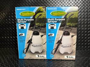 lot 55 image: GreenThumb Multi-Purpose Sprayer 1 GAL - 2-Pack
