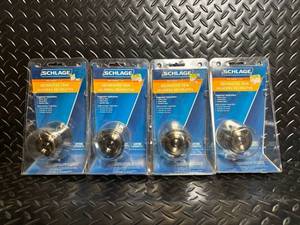 lot 59 image: Schlage Decorative Trim Non-Turning Jaladera Decorativa - 4-Pack