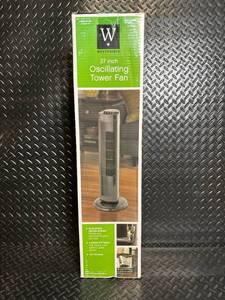 lot 65 image: Westpointe - 27-inch Oscillating Tower Fan