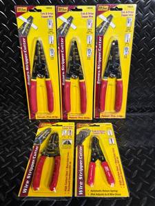 lot 89 image: IVY Classic Wire StripperCutter Assortment - Copper Wire Tools
