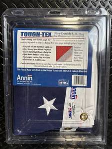 lot 140 image: Annin Tough-Tex U.S. Flag - 5 ft x 8 ft - Heavy-Duty Polyester